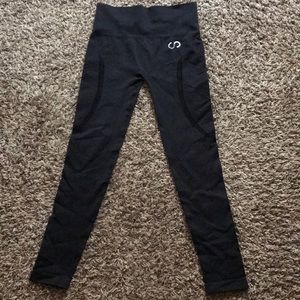 Seamless Curves and Combat Black Leggings